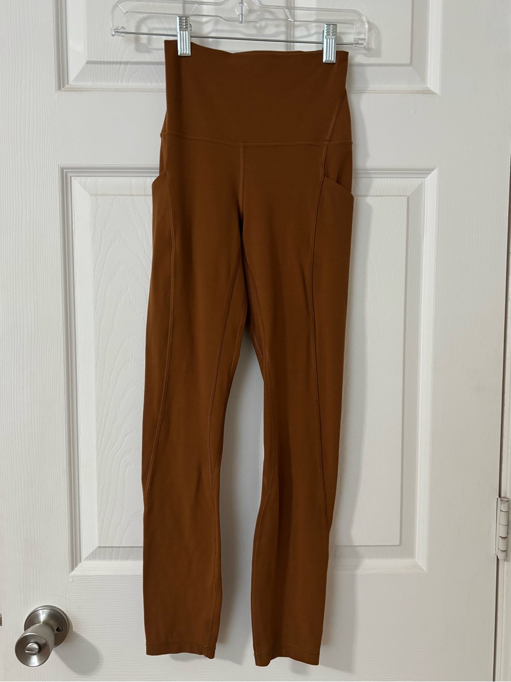 Lululemon Align High Waisted Leggings In Copper Brown Size 2
